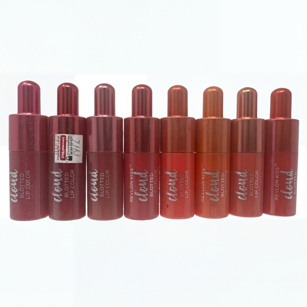 8 Revlon Kiss Cloud Blotted Lip Color  Lipstick #001-008